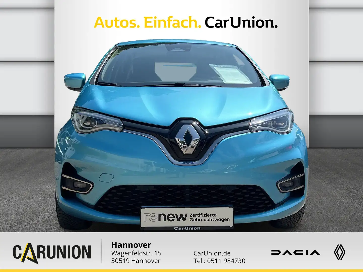 Renault ZOE E-Tech 100% el. EXPERIENCE Batteriekauf R110 Z.E . Blau - 2