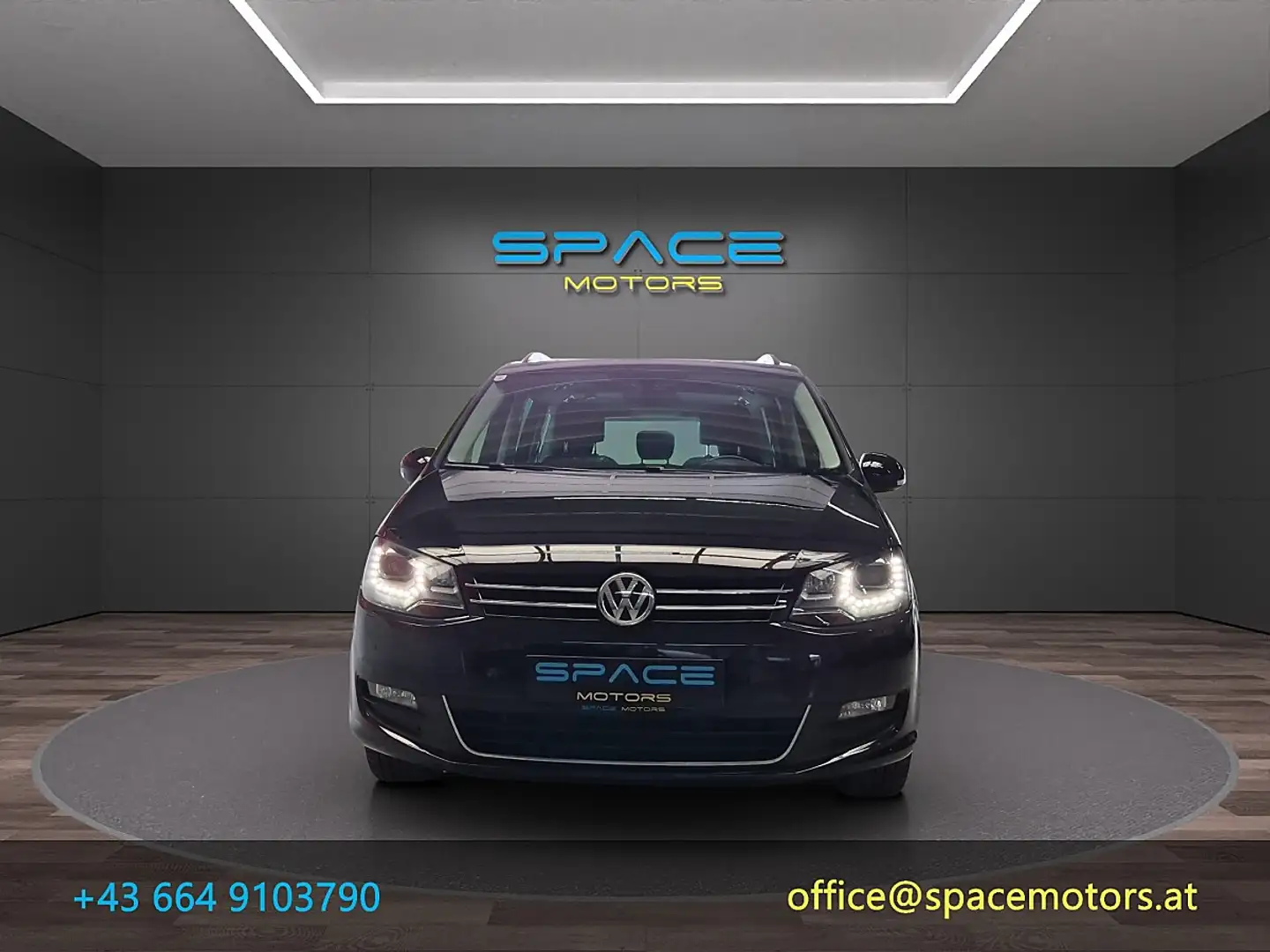 Volkswagen Sharan Business SCR 2,0 TDI DSG 7Sitze Schwarz - 2