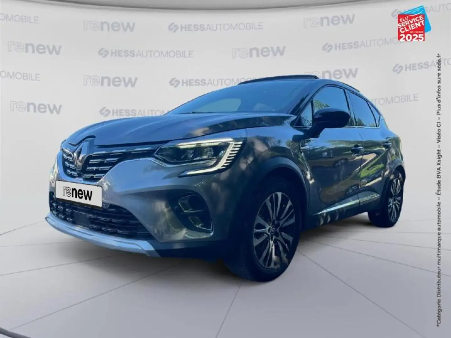 Renault Captur 1.6 E-Tech hybride Initiale Paris -21 Gris - 1