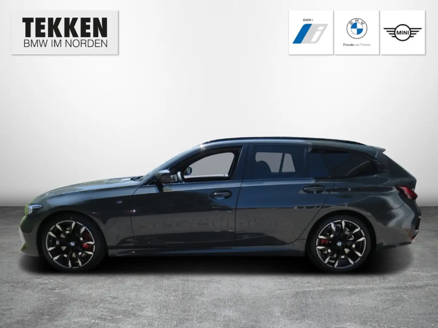 BMW 320 d Touring M-Sport Pro/AHK/ACC/adapt.Fahrwerk Grau - 2