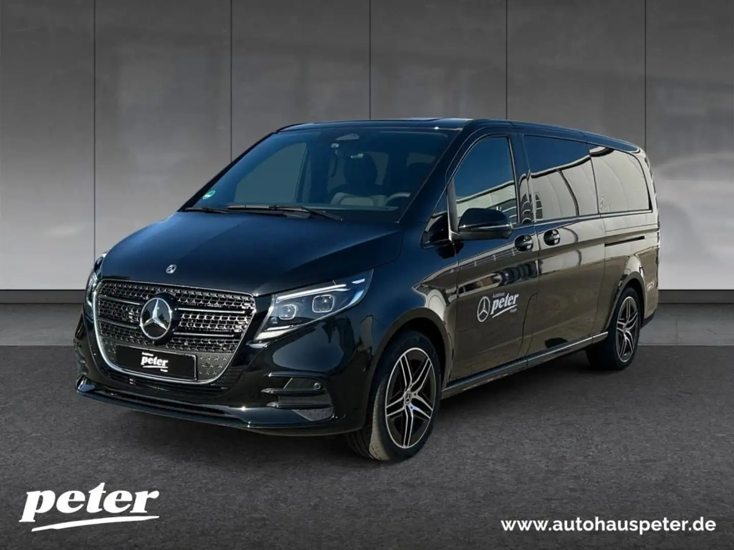 Mercedes-Benz V 300 d 4MATIC AVANTGARDE AMG XL AIRMATIC+DISTR Schwarz - 1