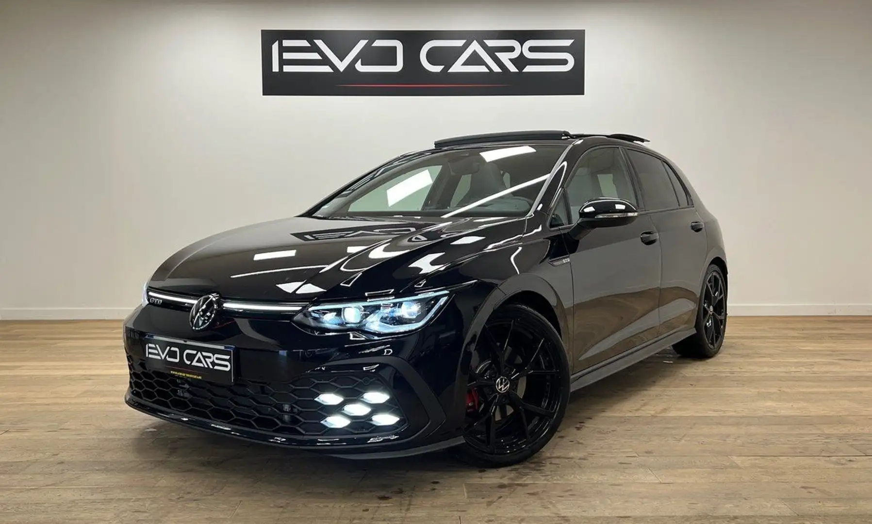 Volkswagen Golf 2.0 TDI SCR 200 ch GTD DSG7 / TO / ACC / DCC / Har Noir - 1