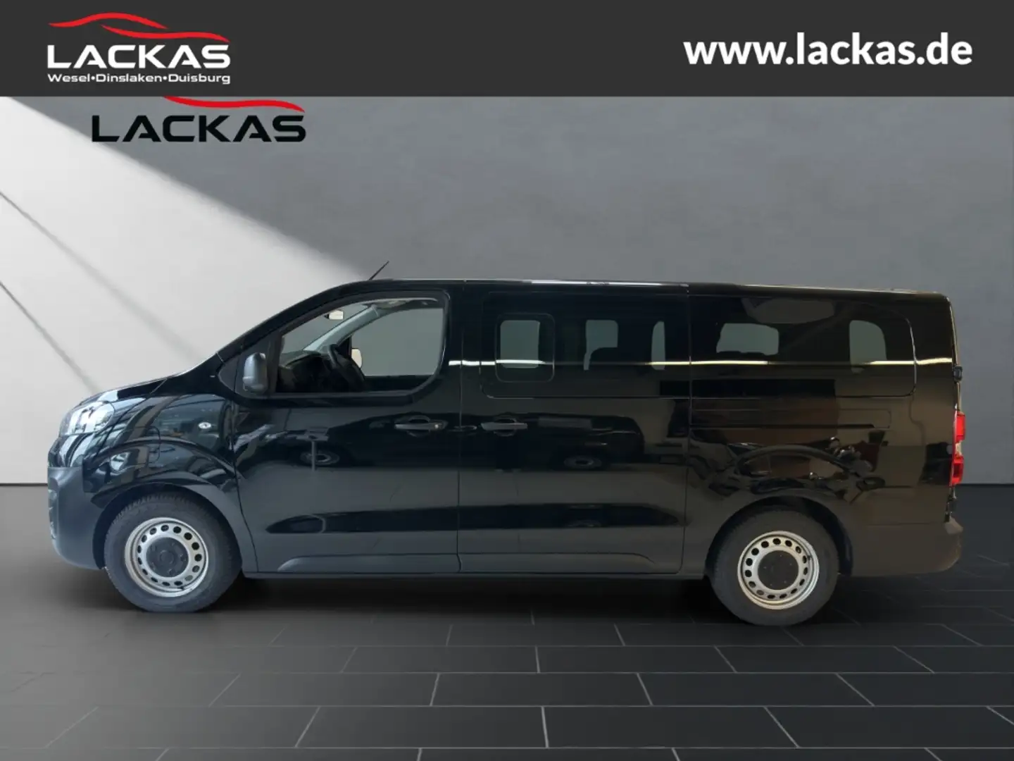 Fiat Scudo E- Kombi L3 -8Sitzer*schwarz-Met*Connected Paket* Чорний - 2