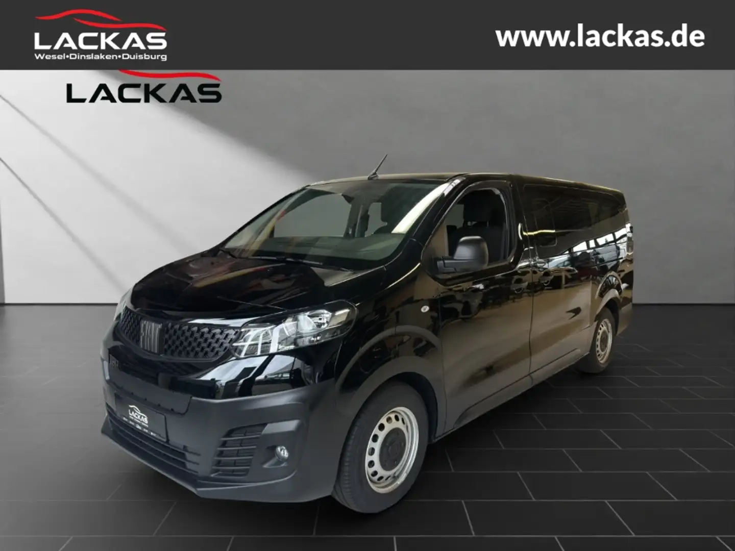 Fiat Scudo E- Kombi L3 -8Sitzer*schwarz-Met*Connected Paket* Чорний - 1