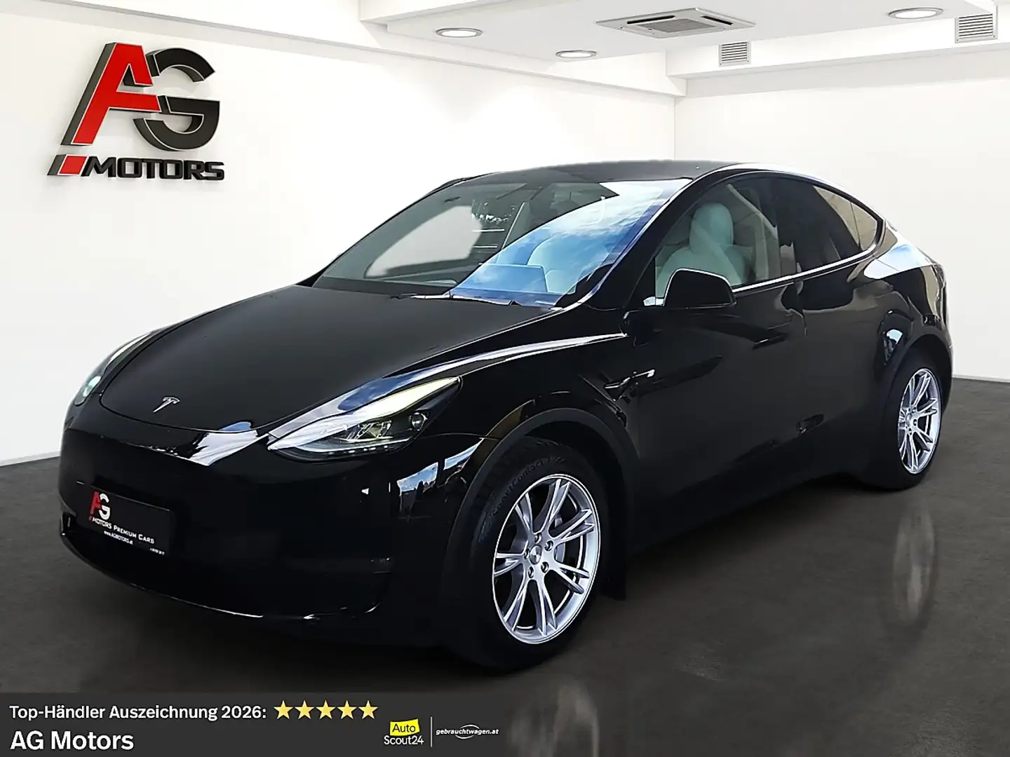 Tesla Model Y Dual Maximale Reichweite Dual AWD Blau - 1