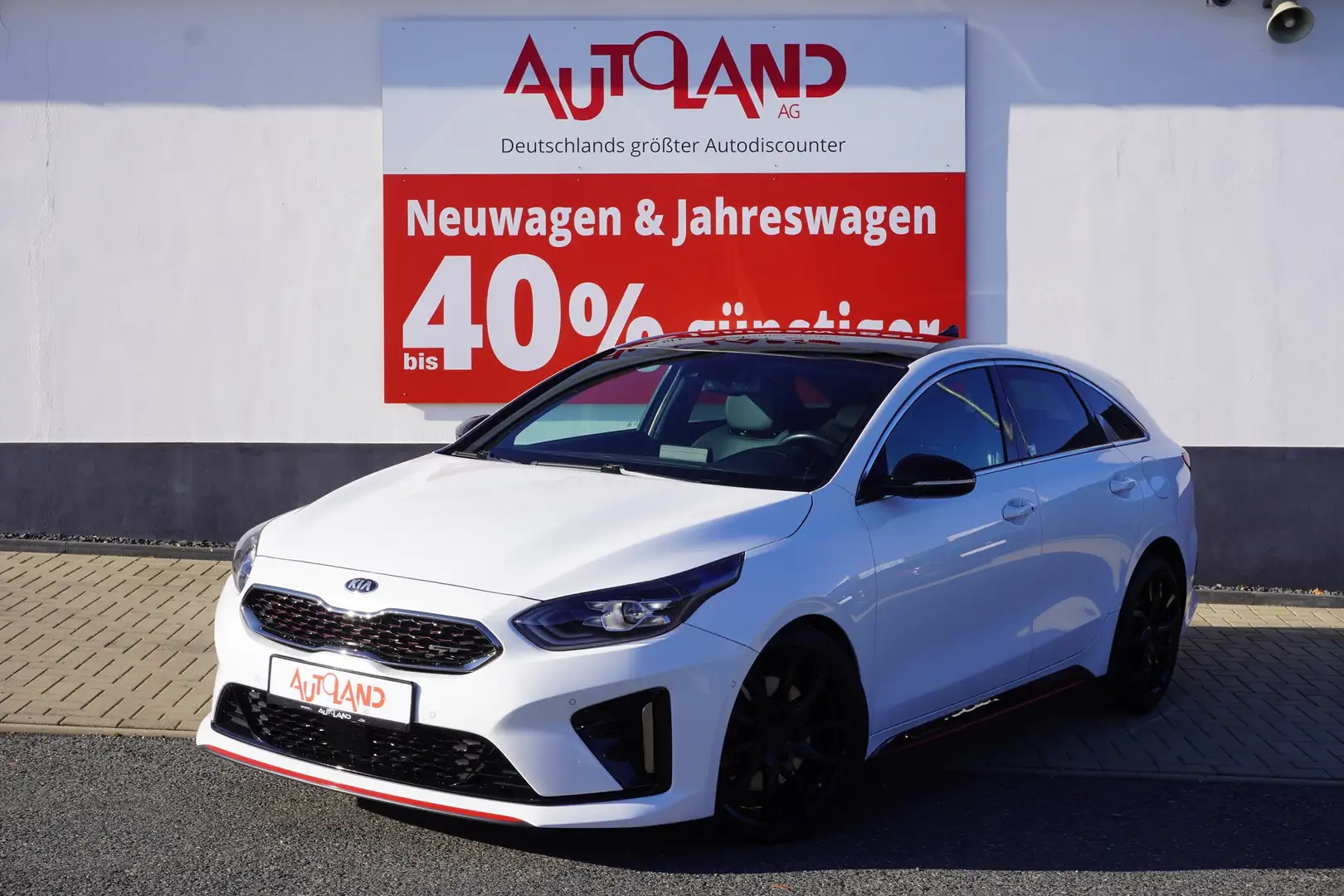 Kia ProCeed / pro_cee'd ProCeed 1.6 T-GDI GT LED Navi ACC Totwinkel DAB Blanc - 2