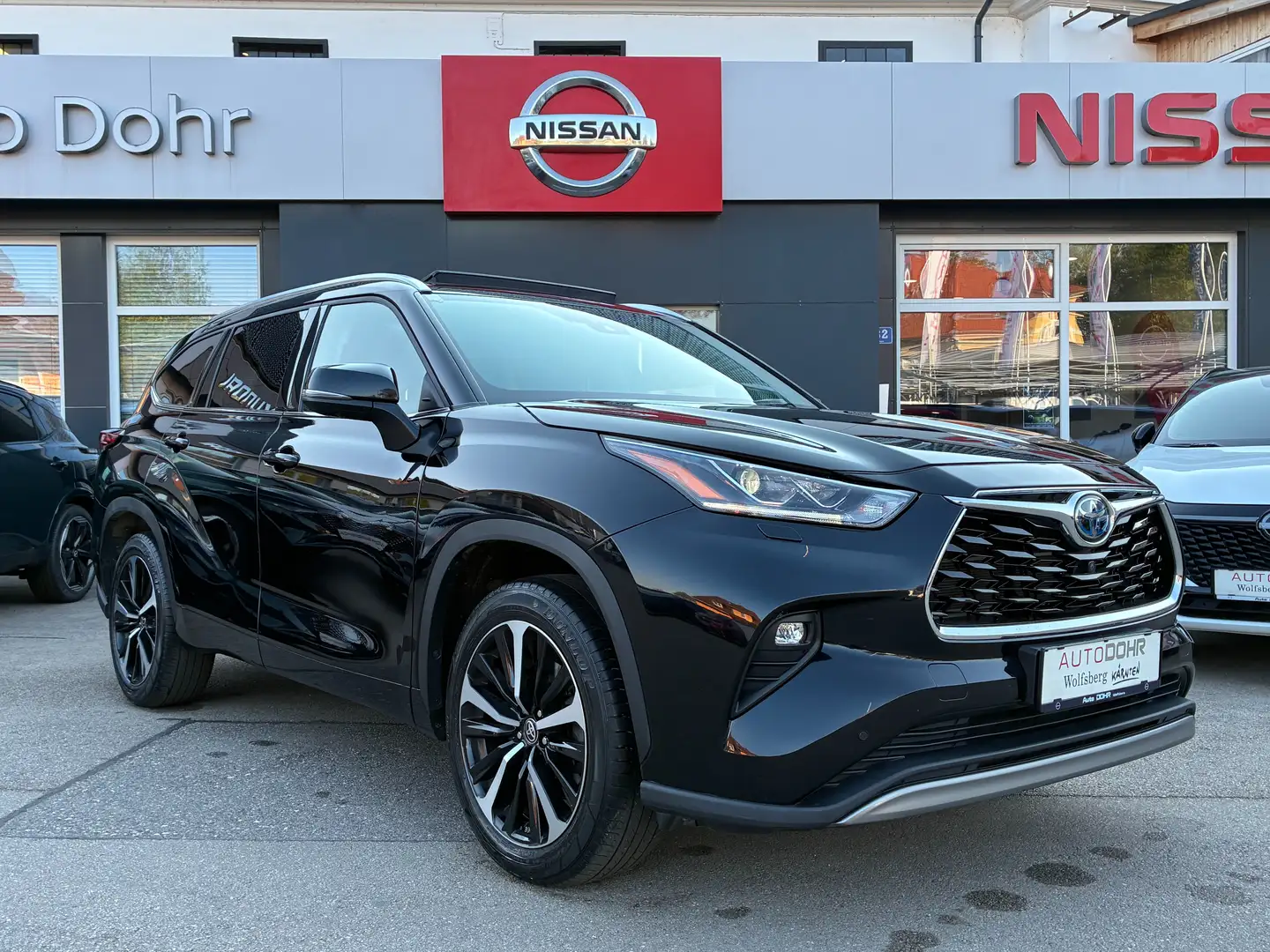 Toyota Highlander 2,5 Hybrid VIP AWD Schwarz - 2