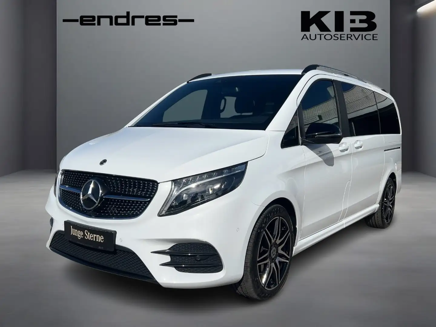 Mercedes-Benz V 250 d Edition lang +AMG+TWA+Carplay+LED+ Weiß - 1