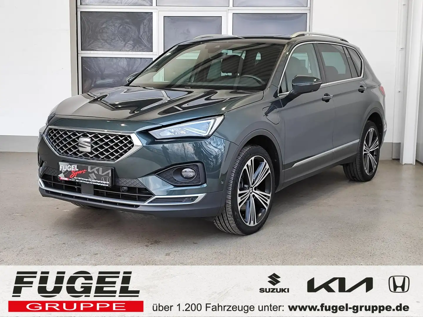 SEAT Tarraco 1.4 TSI DSG Xcellence e-Hybrid Leder|Pano|AHK|Navi Zelená - 1