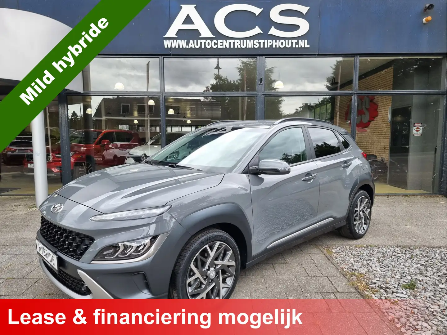Hyundai KONA 1.6 GDI HEV Fashion Automaat | 2022 | Lane-ass | C Gris - 1