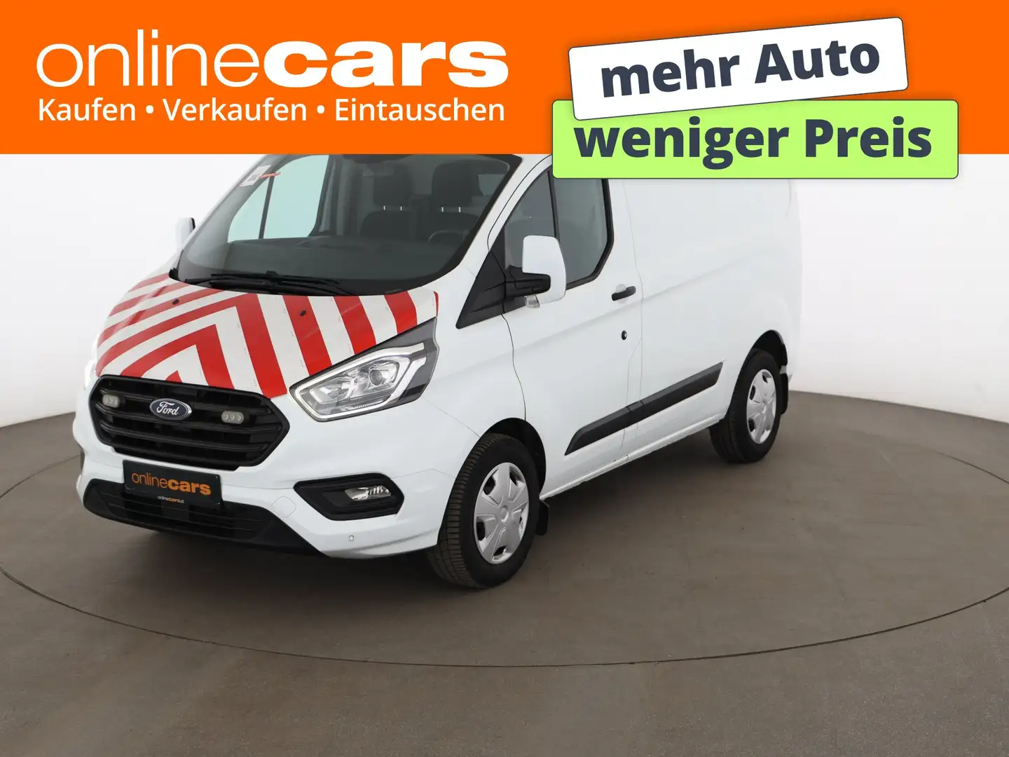 Ford Transit Custom Kasten 2.0 TDCi Trend AHK TEMPOMAT Weiß - 1