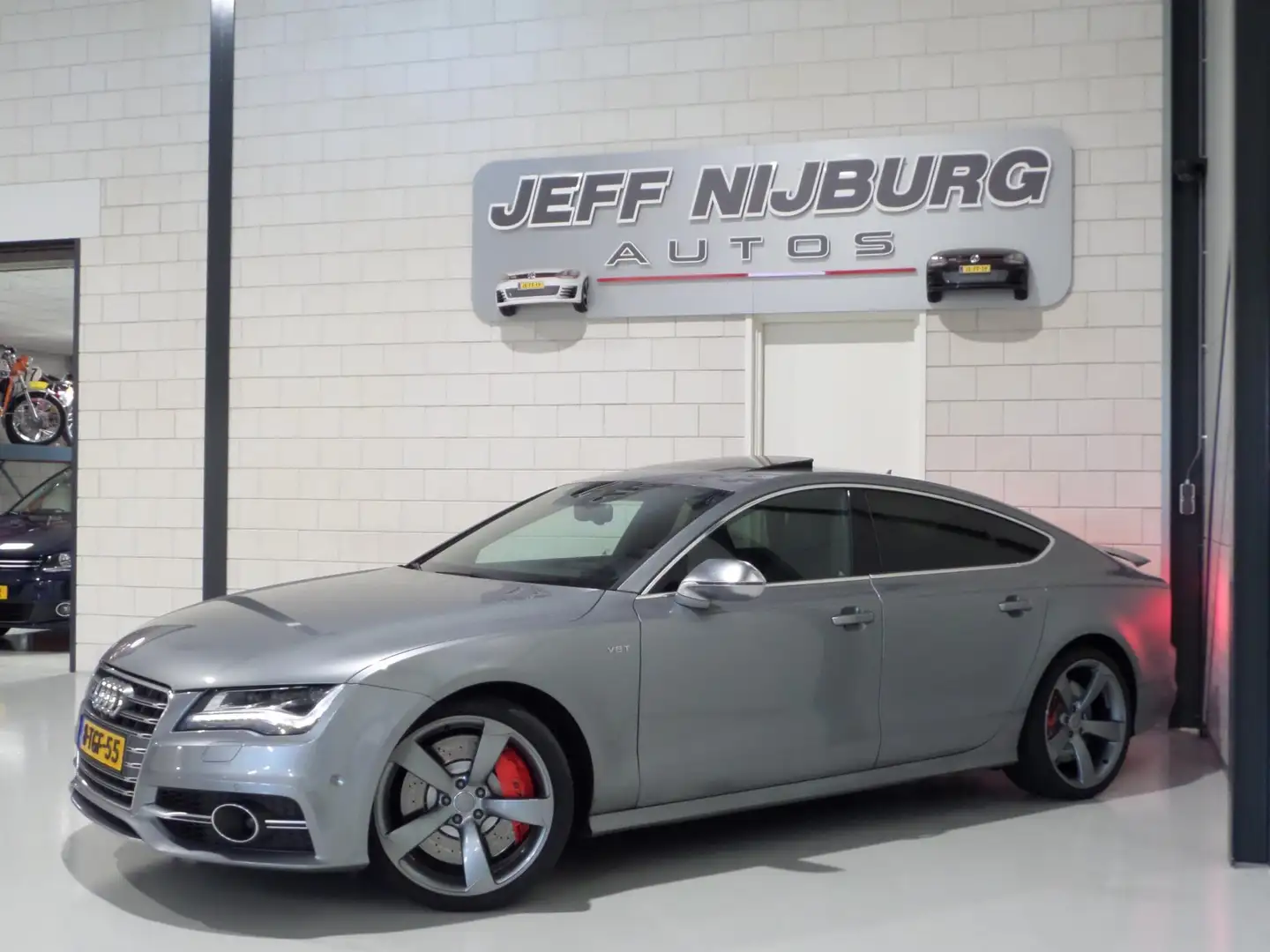 Audi S7 Sportback 4.0 TFSI Quattro Pro Line plus Apple-Car Gris - 2