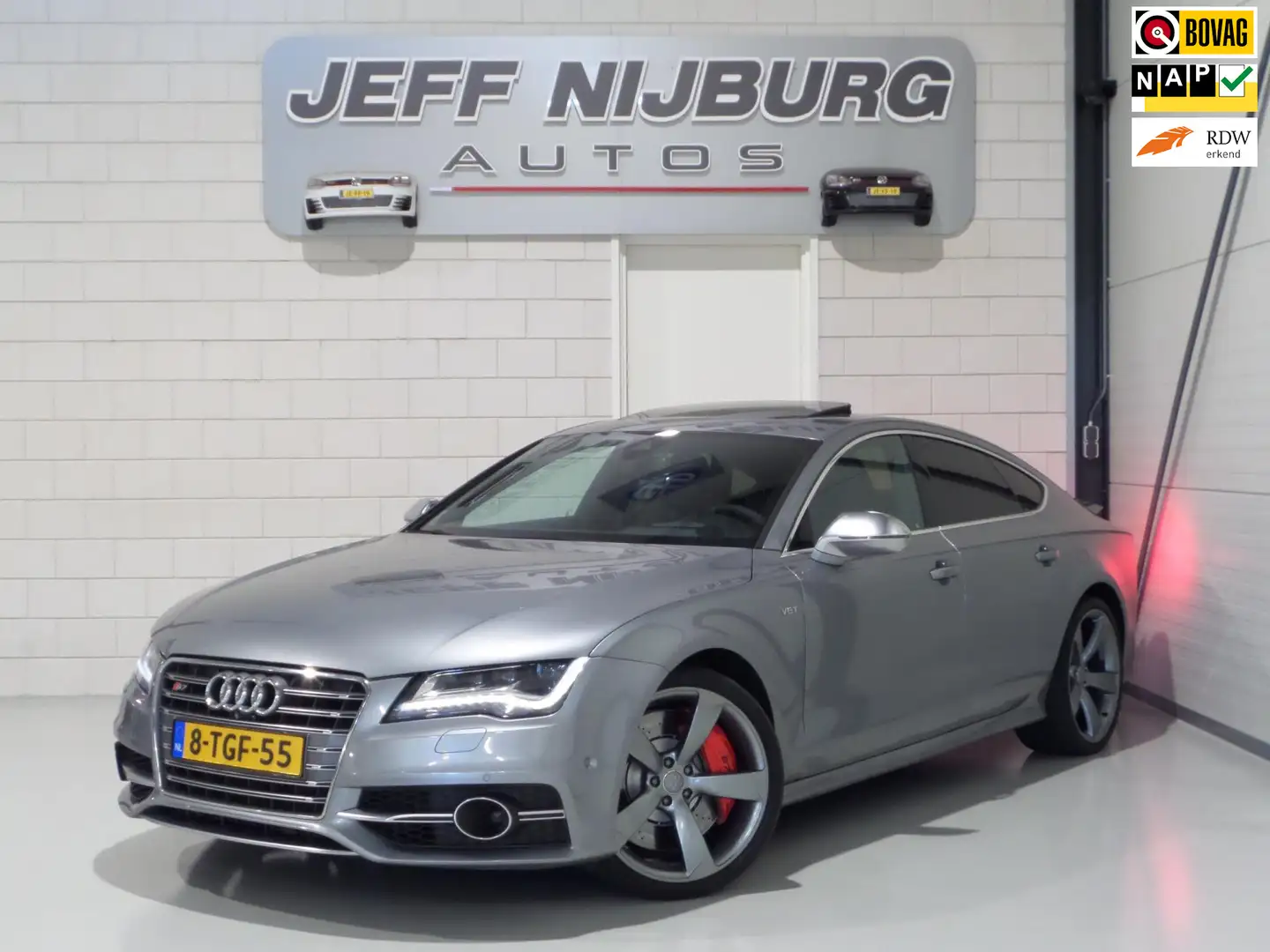 Audi S7 Sportback 4.0 TFSI Quattro Pro Line plus Apple-Car Gris - 1
