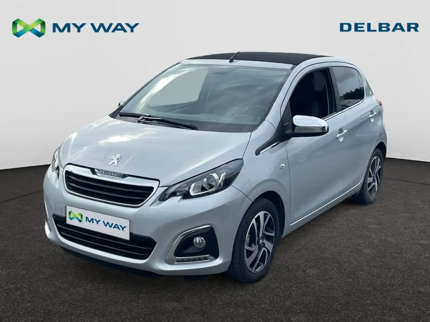 Peugeot 108 Allure Top !1.0 essence 72ch Srebrny - 1