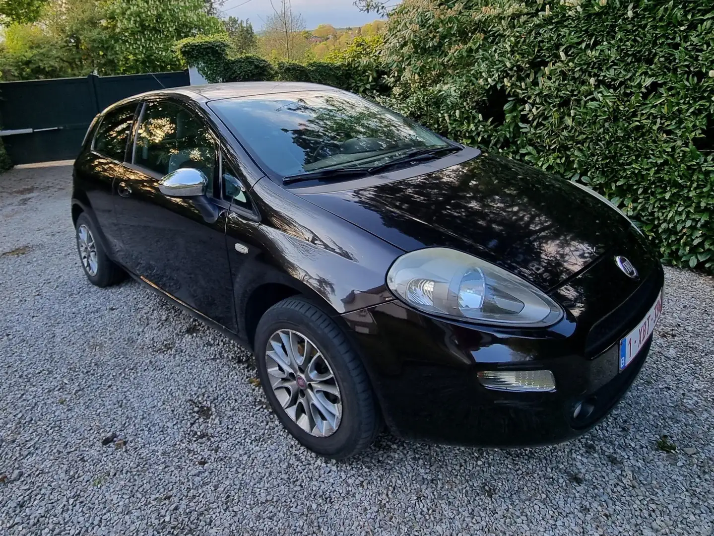Fiat Punto Zwart - 1