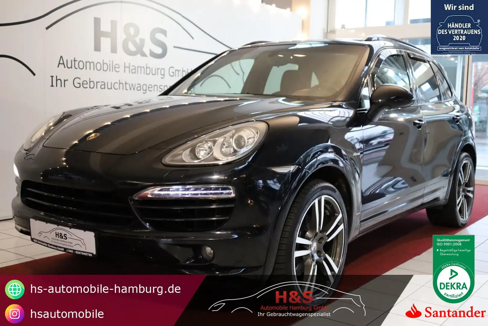 Porsche Cayenne Diesel Panorama*Entertainment* Nero - 1