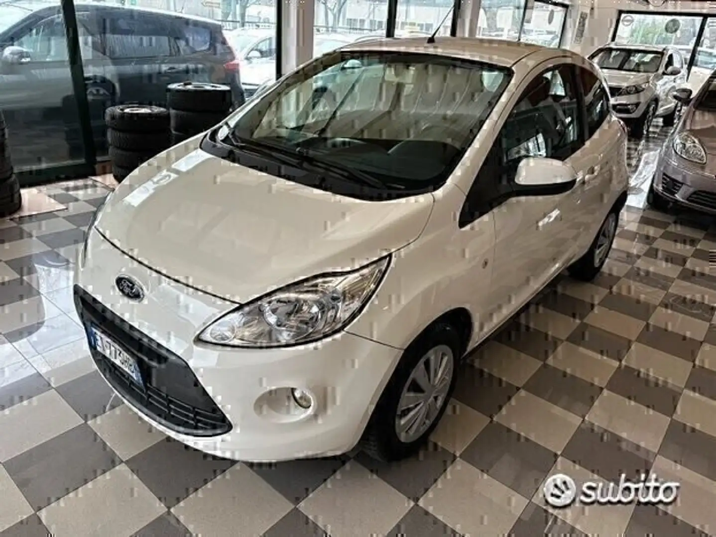 Ford Ka/Ka+ Ford Ka 1.2 Benzina Neopatentati Blanc - 1