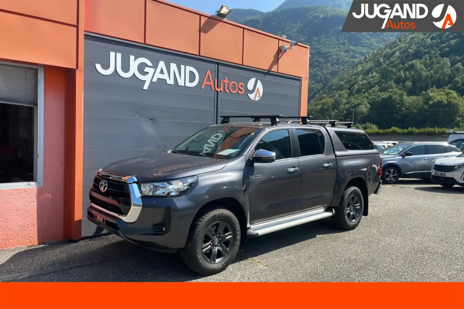 Toyota Hilux 2.8 204 LEGENDE 4PL BVA HARDTO Gris - 1