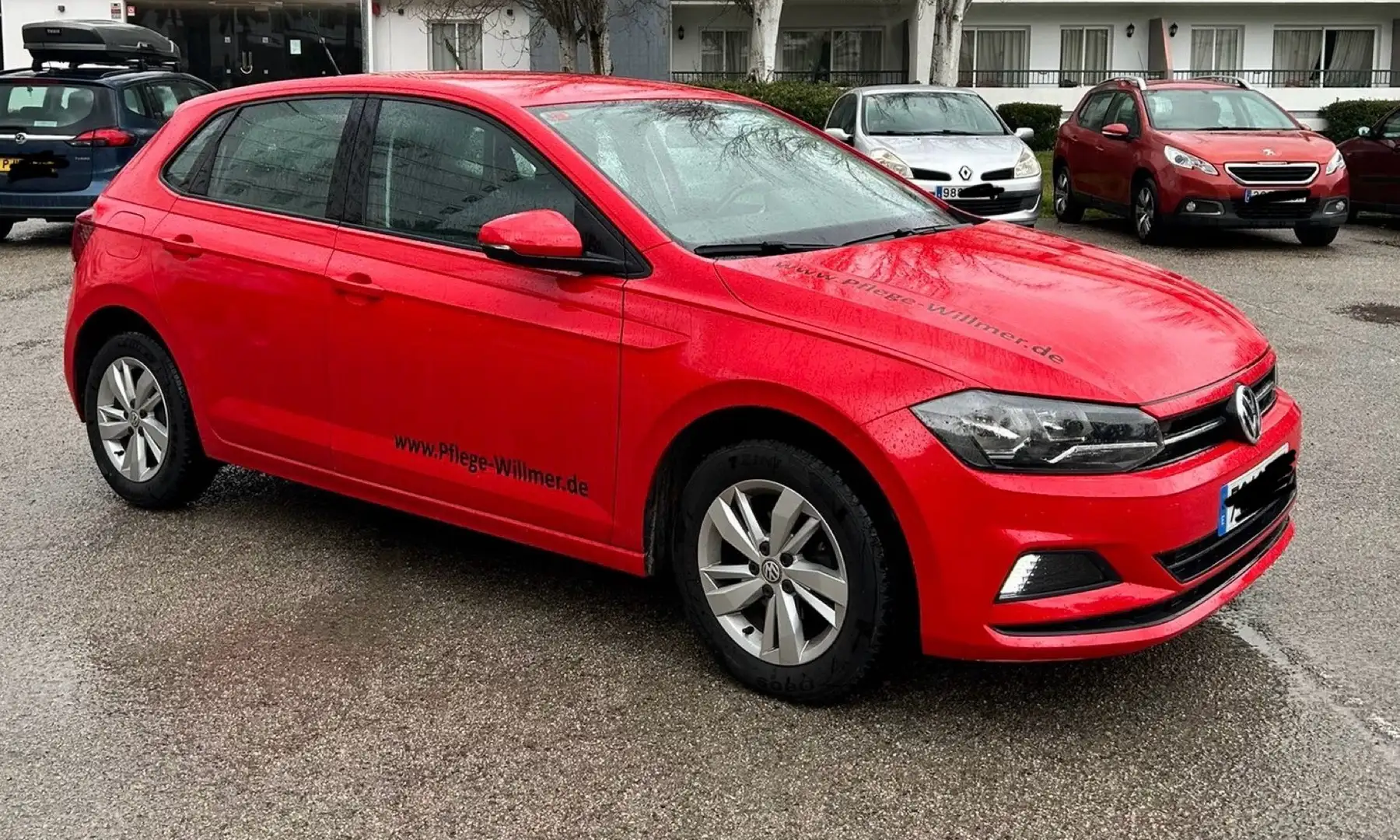 Volkswagen Polo 1.0 TSI Advance DSG 70kW Rojo - 1