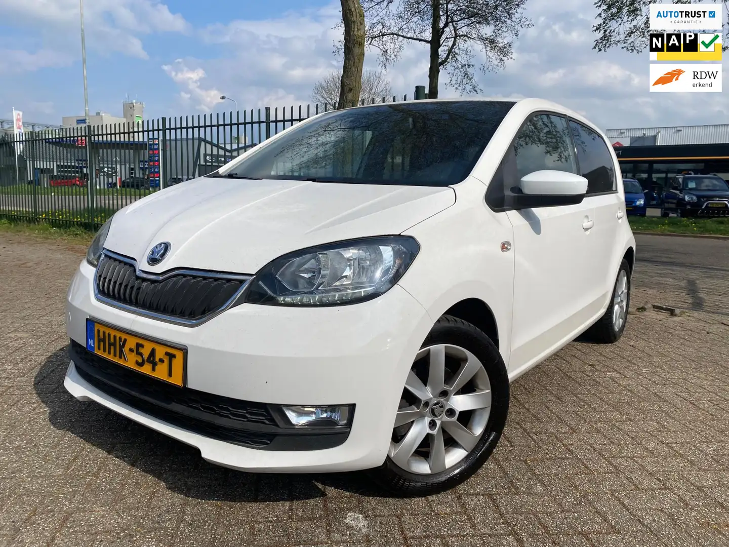 Skoda Citigo 1.0 Greentech Active Airco Pdc Stoelverw Tel Fehér - 1