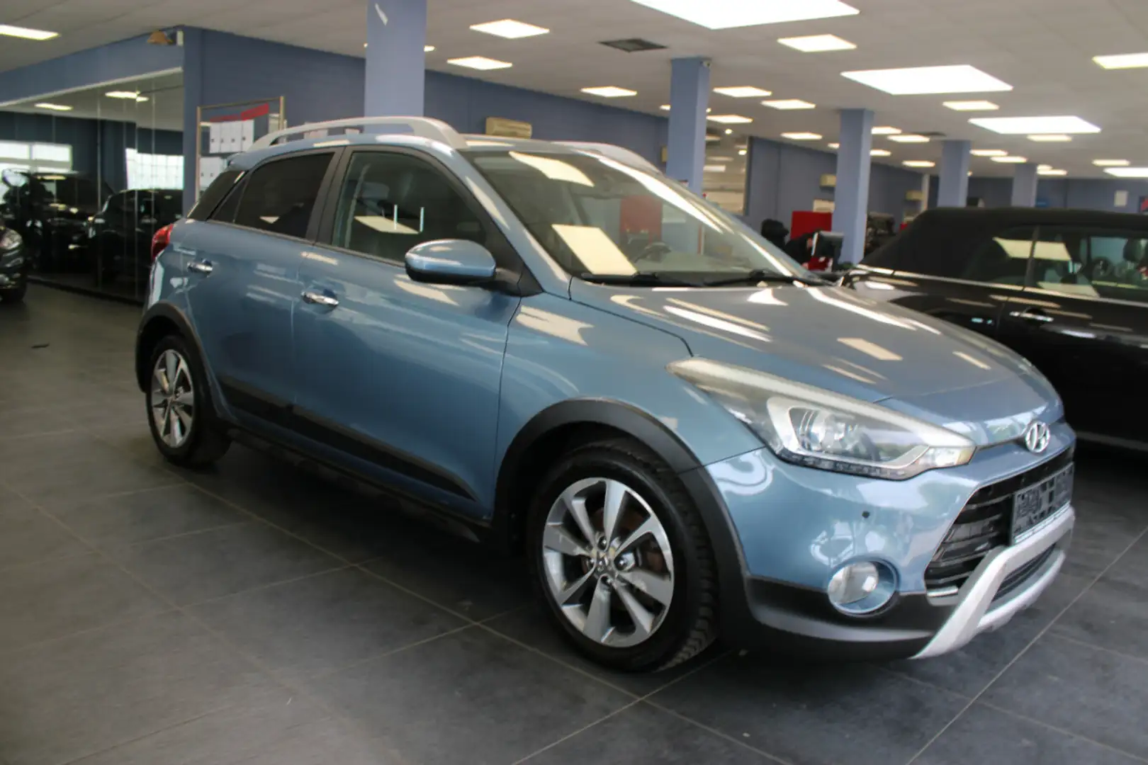 Hyundai i20 1.0 T-GDi Active Navi*Shz.*Kamera Modrá - 1