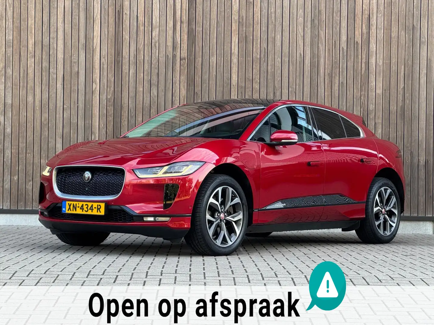 Jaguar I-Pace EV400 HSE 90 kWh |Leder|Pano|ACC| Rood - 1