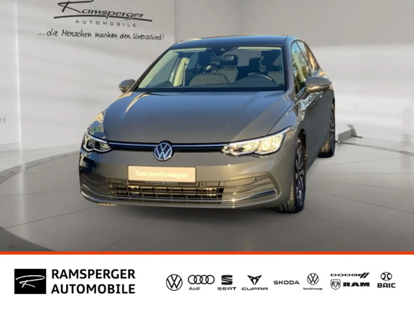 Volkswagen Golf VIII 2.0 TDI Active ACC LED Navi Pano Side Grau - 1