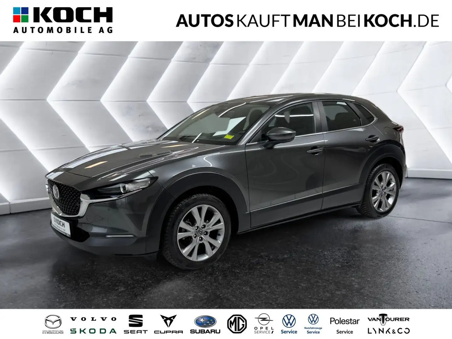 Mazda CX-30 2.0 SKYACTIV-G M Hyb.150 Excl-Line LED ALLWE Grijs - 1