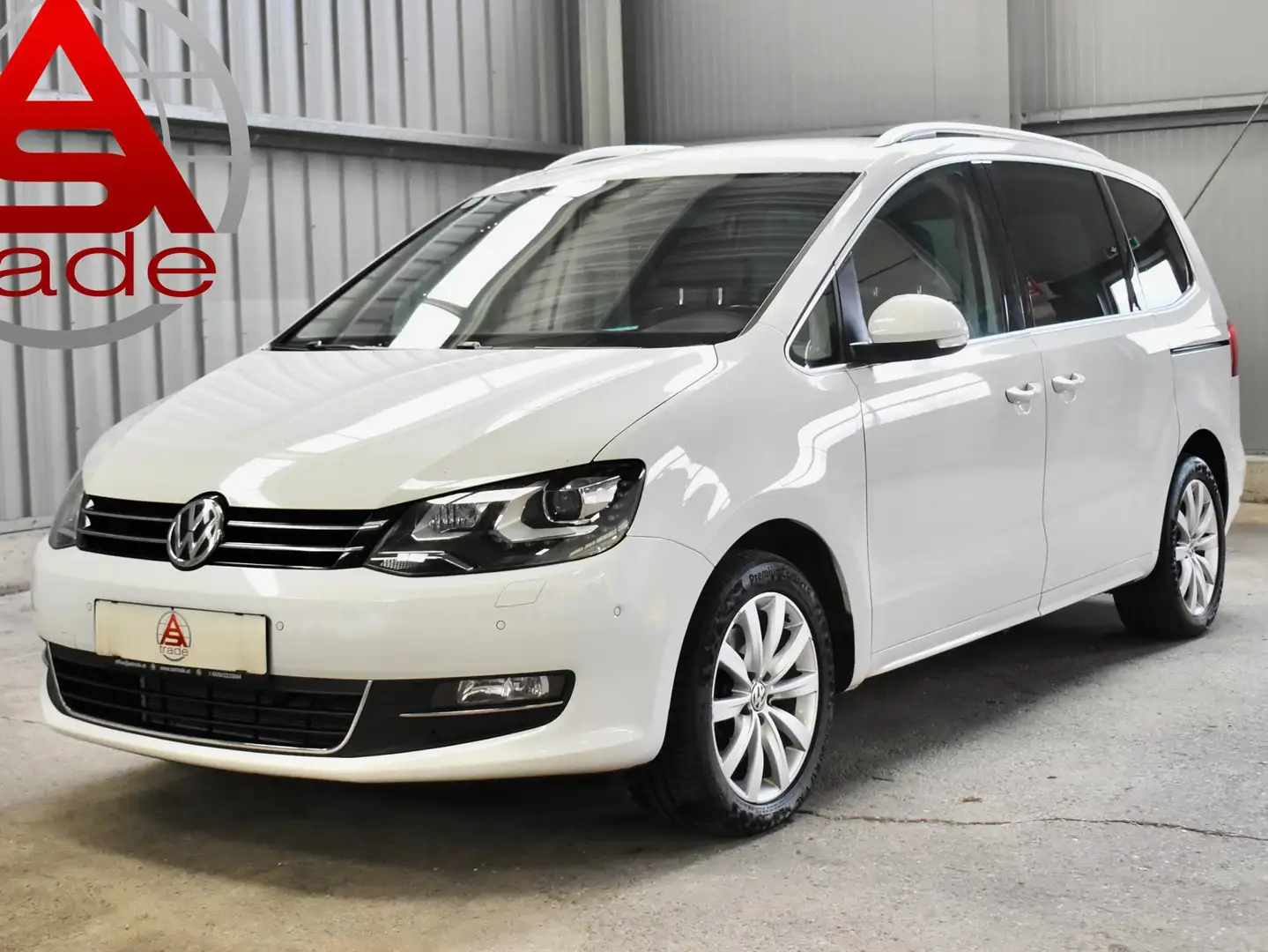 Volkswagen Sharan 2,0 TDI*Highline 4Motion*DSG* Weiß - 1