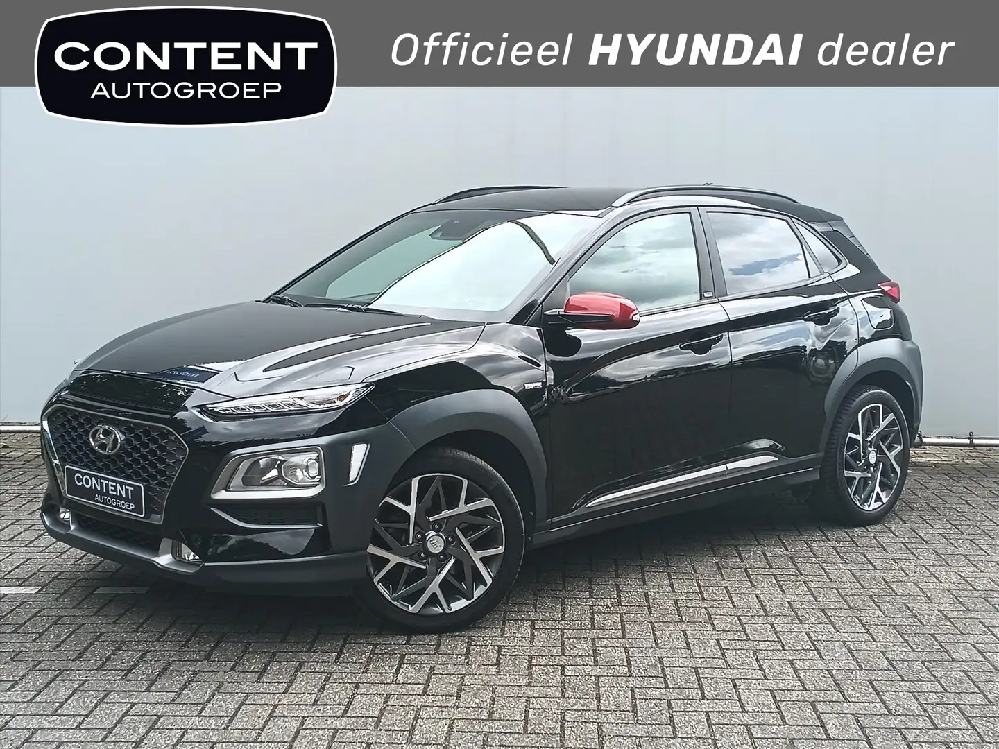 Hyundai KONA GDI 141pk HEV 2WD Aut. Special Edition Zwart - 1