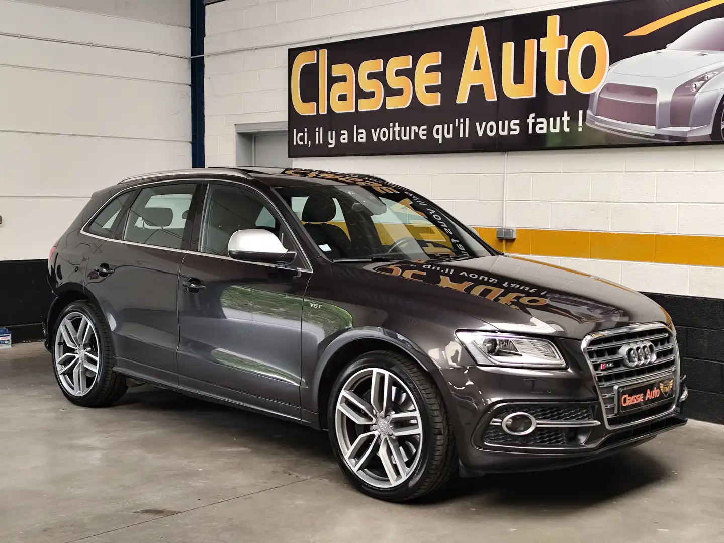 Audi SQ5 V6 3.0 BiTDI 313 Quattro Garantie 12 mois Gris - 1
