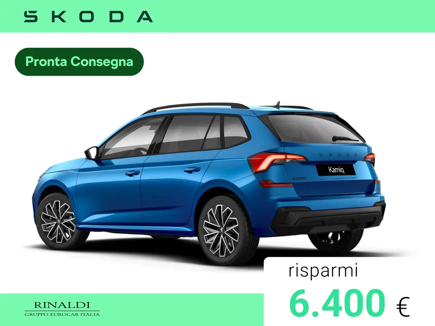 Skoda Kamiq 1.0 tsi black dots 115cv dsg Blu/Azzurro - 2