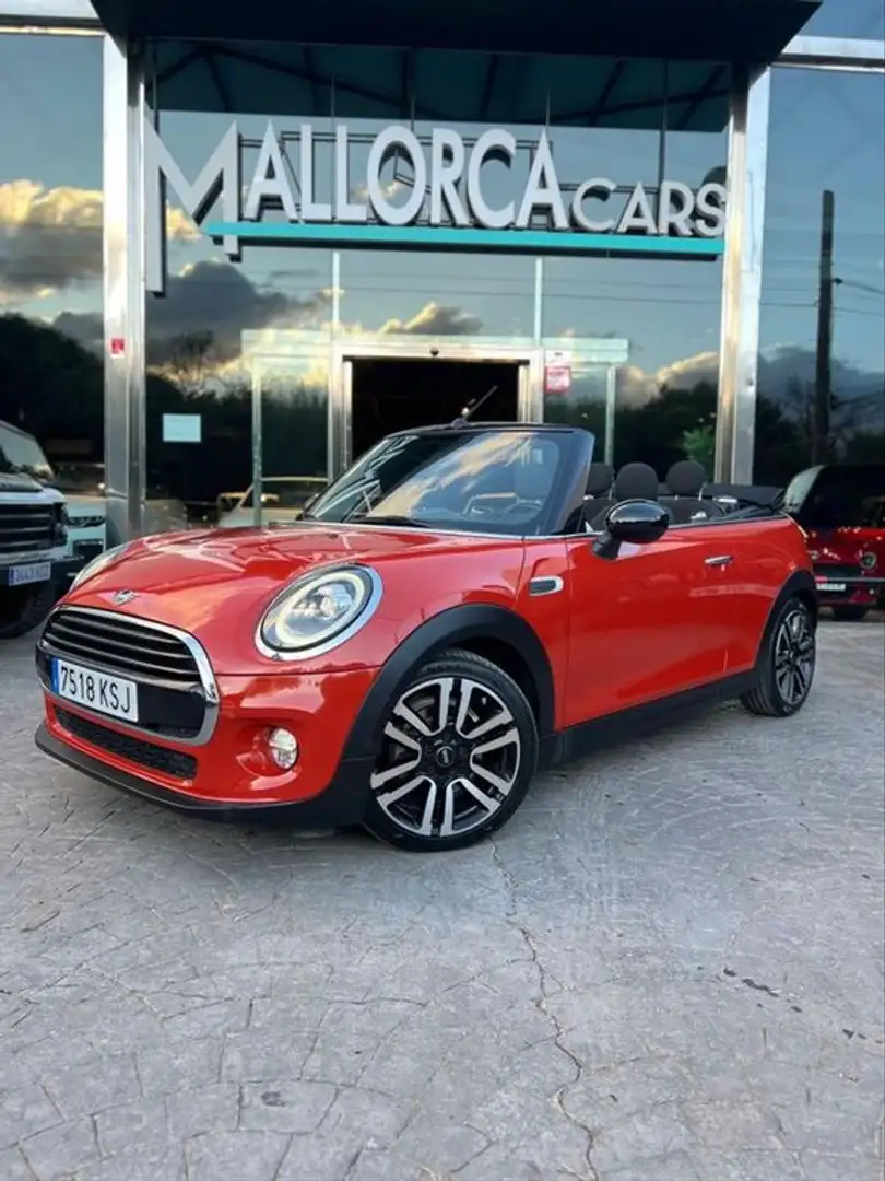 MINI Cooper Cabrio Aut. Rojo - 1