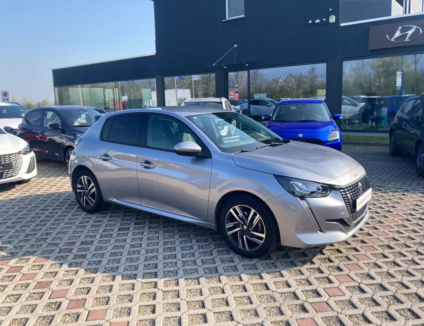 Peugeot 208 PureTech 100 Stop&Start EAT8 5 porte Allure Pack Grigio - 2