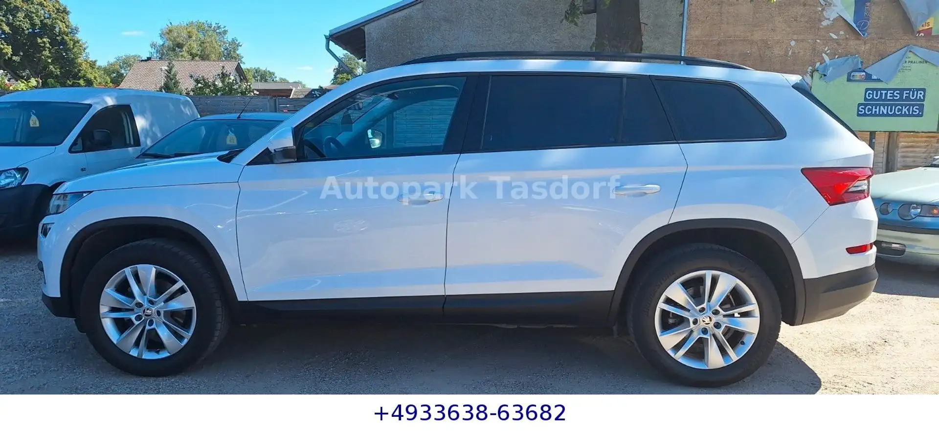 Skoda Kodiaq Ambition/1 Hand/Tüv + Insk. NEU Blanc - 2