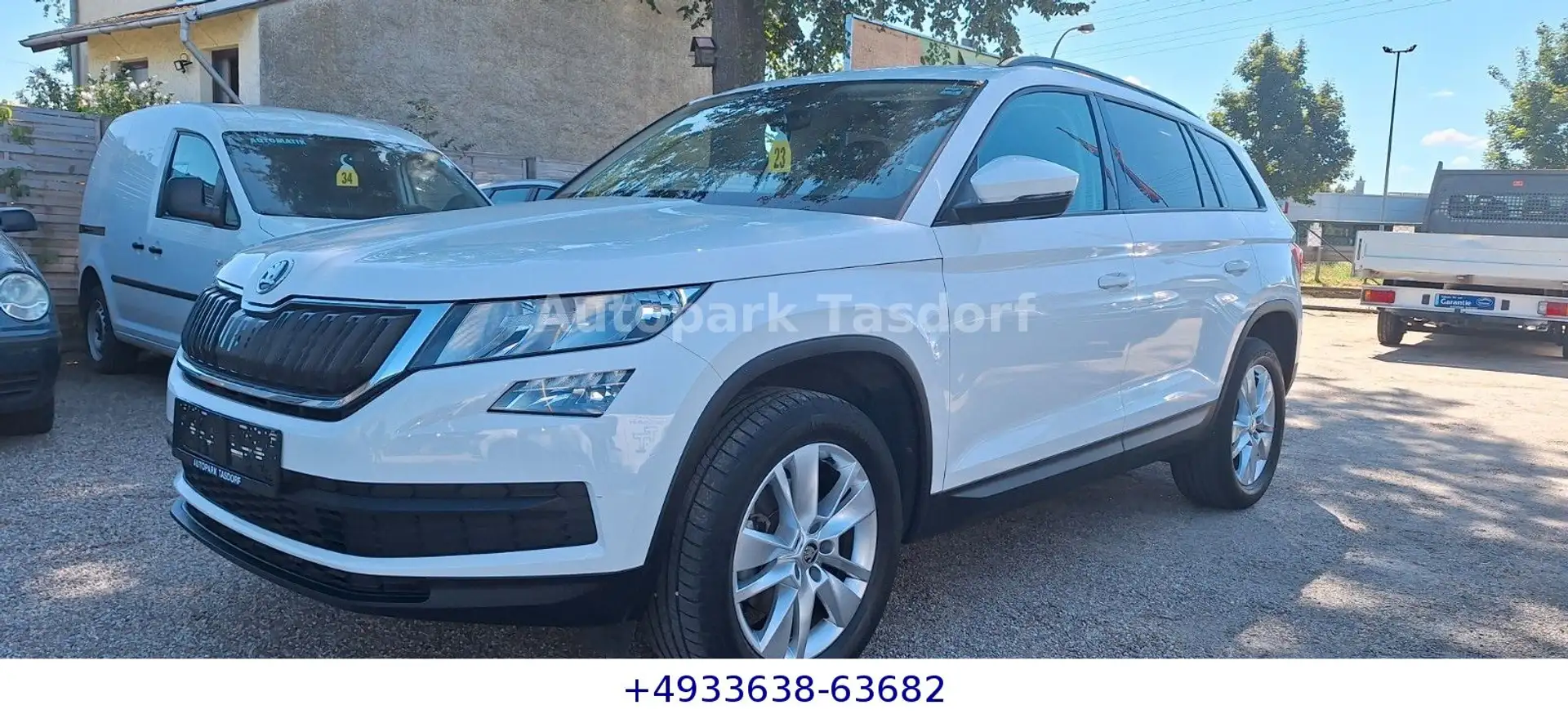 Skoda Kodiaq Ambition/1 Hand/Tüv + Insk. NEU Blanc - 1