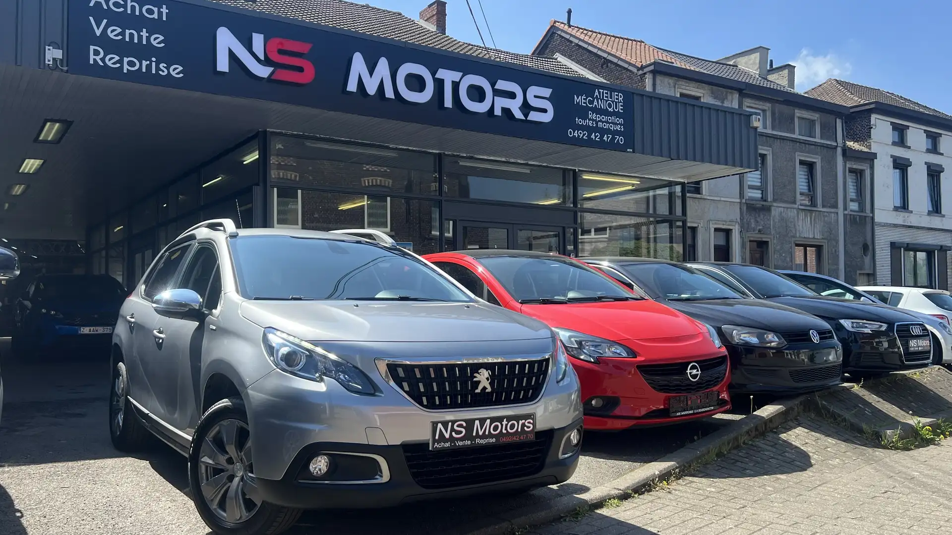 Peugeot 2008 1.2i PureTech Style Argent - 1