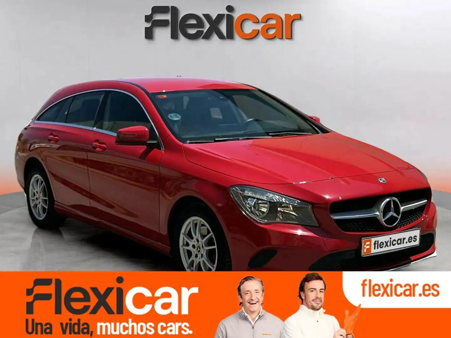 Mercedes-Benz CLA 180 - 5P (2018) Rojo - 1