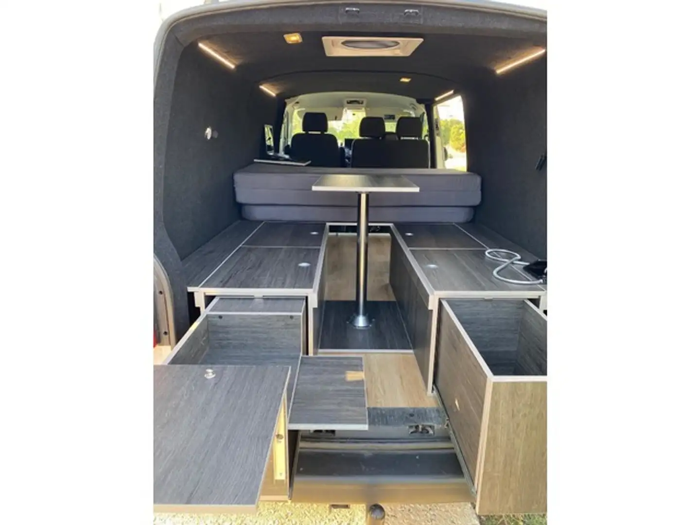 Volkswagen Transporter mixto 2.0TDI Batalla Larga Aut. 110kW Blanco - 1