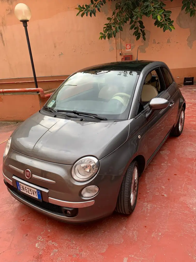 Fiat 500 500 III 1.2 Lounge 69cv Grigio - 2