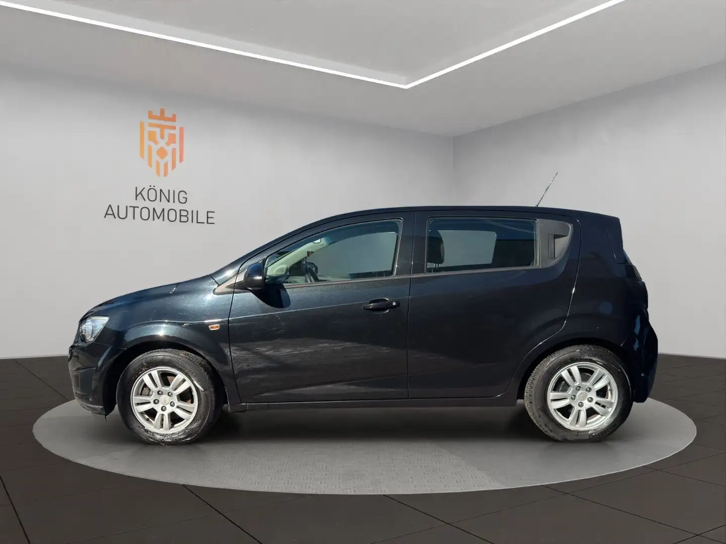 Chevrolet Aveo Schrägheck LT+/LM/SERVO/CD/TEMPO/BLUETOOTH Schwarz - 2