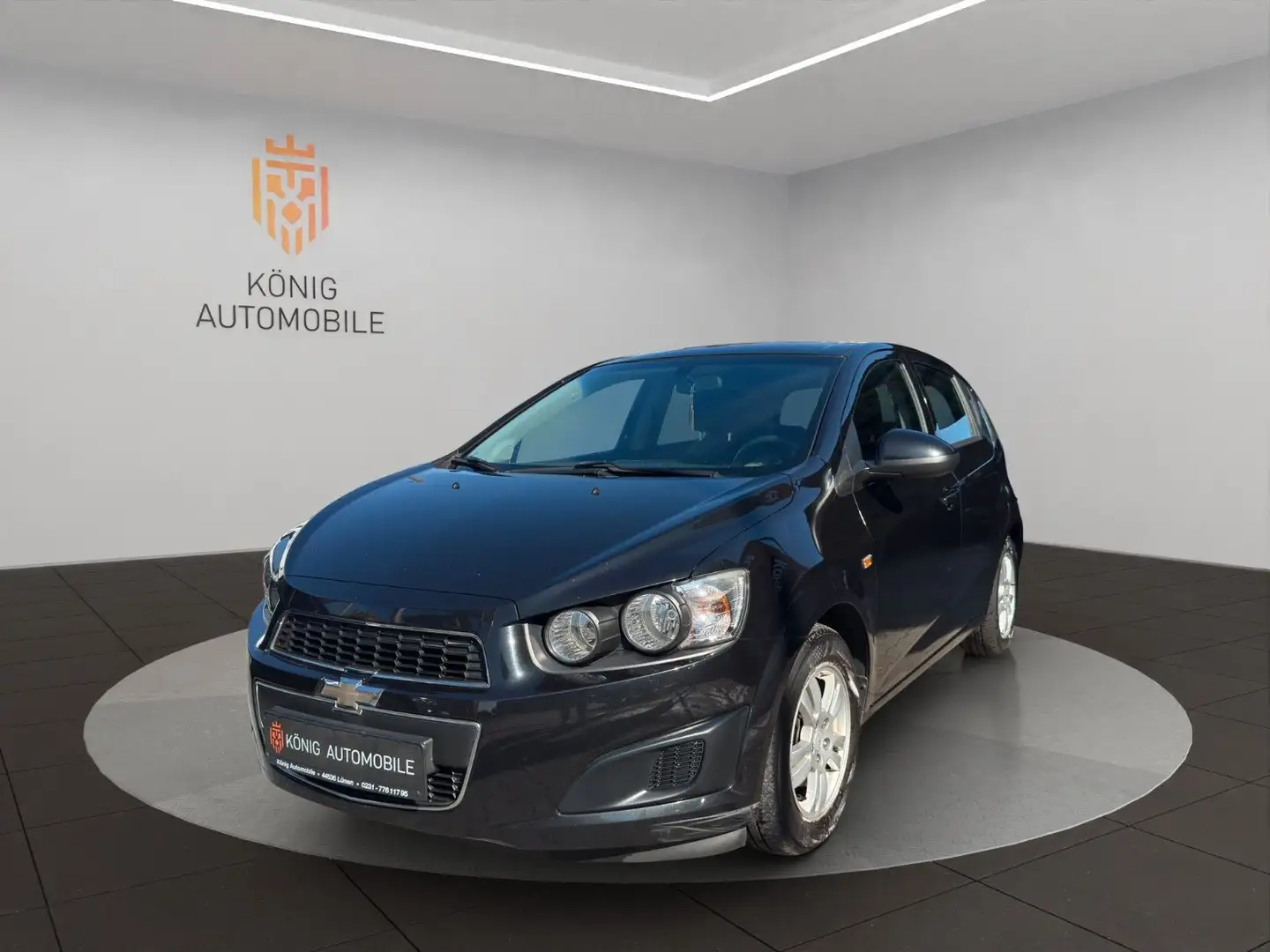 Chevrolet Aveo Schrägheck LT+/LM/SERVO/CD/TEMPO/BLUETOOTH Schwarz - 1