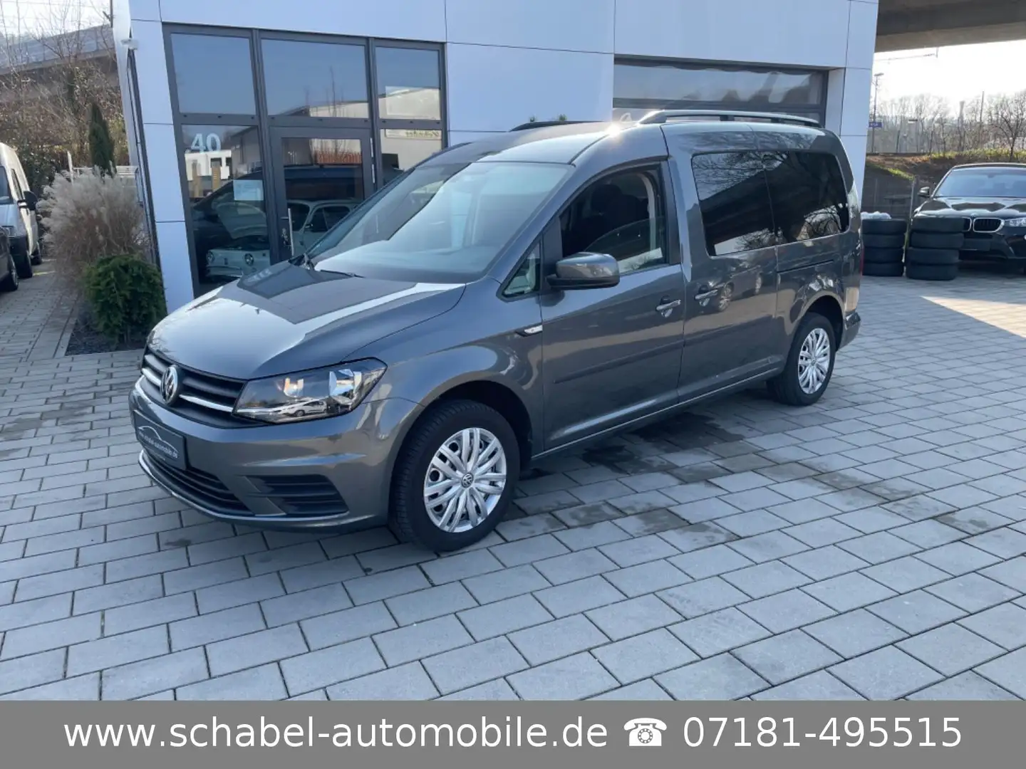 Volkswagen Caddy Maxi Trendline BMT 2.0 TDI DSG NAVI 7-Sitz Grau - 1