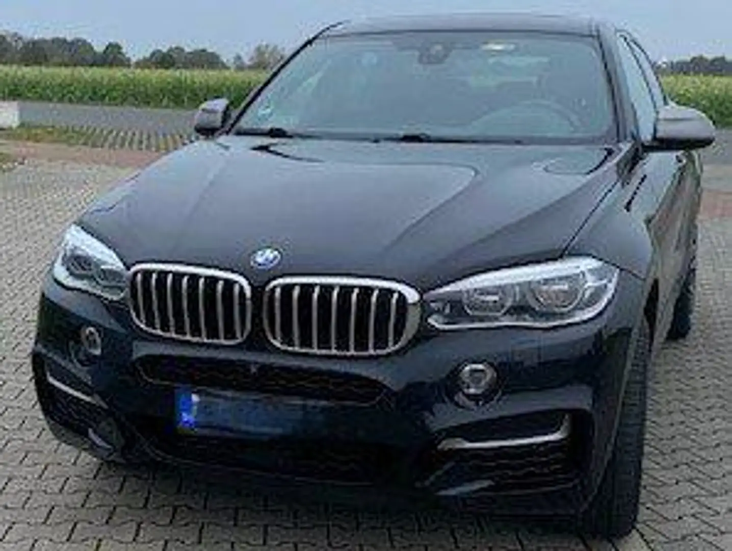 BMW X6 M X6+M50d Černá - 1