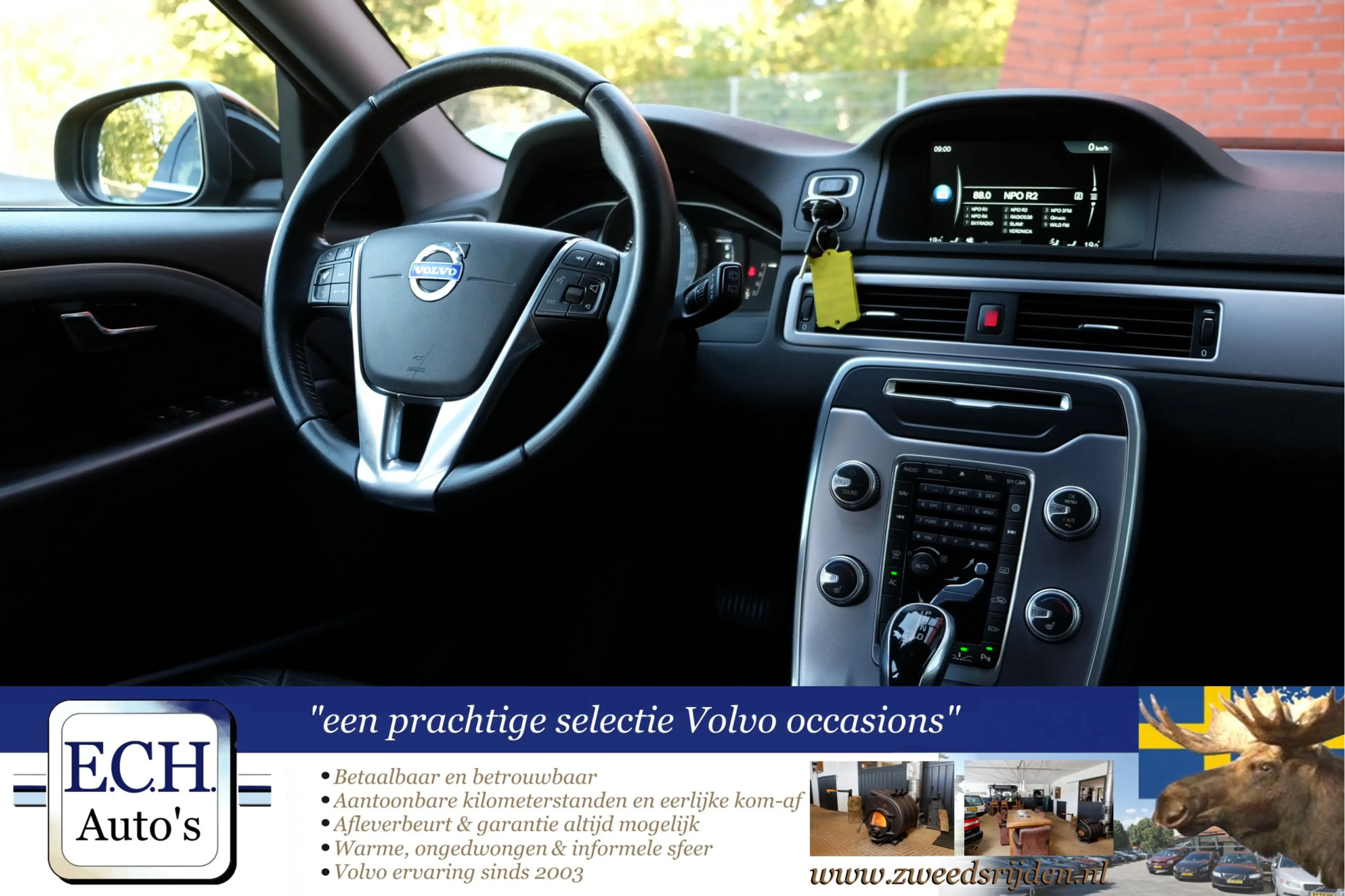 Volvo V70 2.0 T4 190 pk Aut. Adaptieve CC, Trekhaak, Stoelve — photo 7