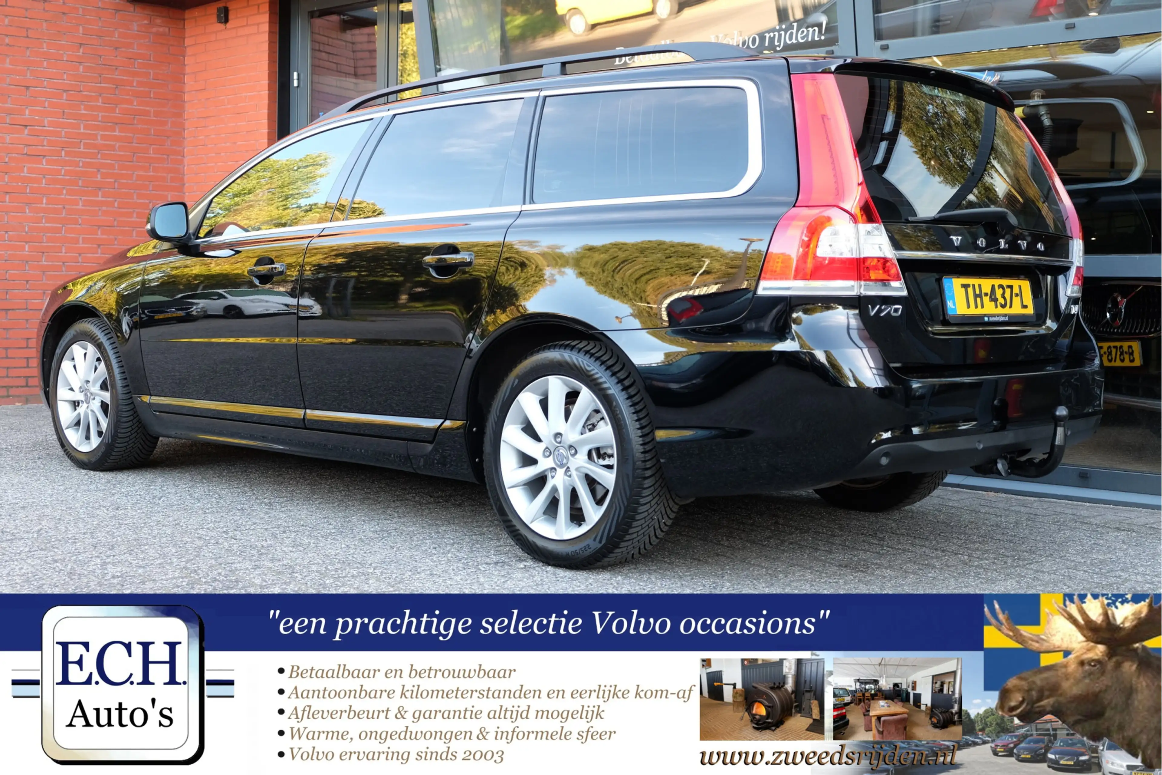 Volvo V70 2.0 T4 190 pk Aut. Adaptieve CC, Trekhaak, Stoelve — photo 4