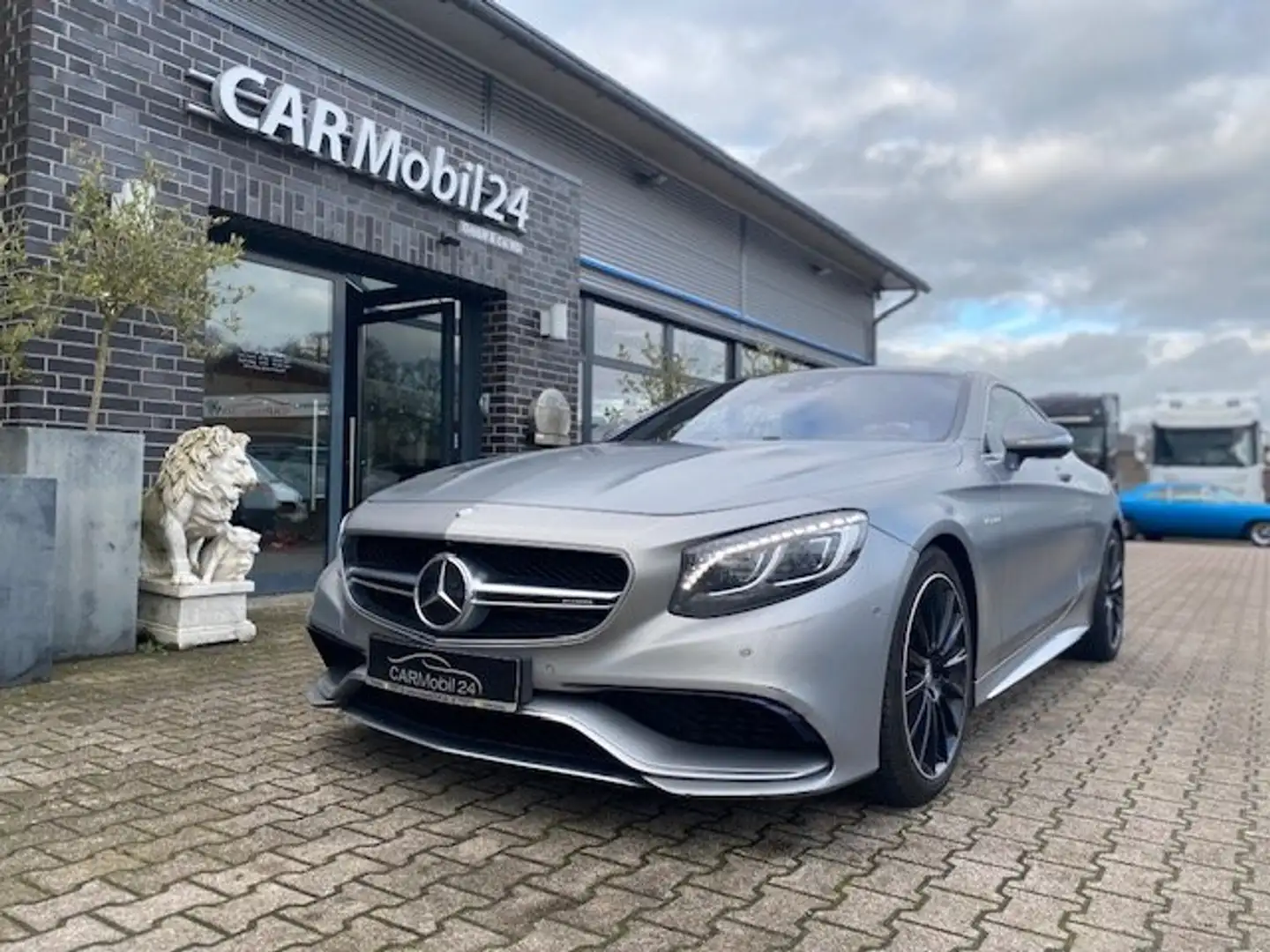 Mercedes-Benz S 63 AMG Coupe 4Matic Speedshift 7G-MCT*Burmester*360*HUD siva - 1