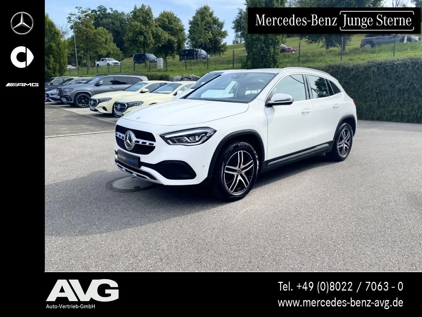 Mercedes-Benz GLA 250 GLA 250 e PROGRESSIVE NAVI-PLUS|LED|PDC|RFK|18" Weiß - 1