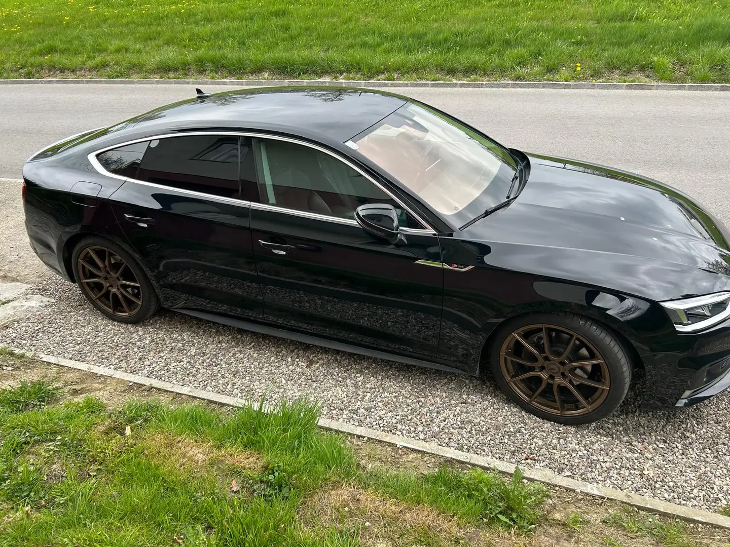 Audi A5 Schwarz - 1
