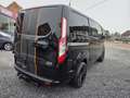Ford Transit Custom 2.2D☆DUBBEL CABINE 5ZIT LICHTE VRACHT☆CAM☆CRUISE☆ Noir - thumbnail 4
